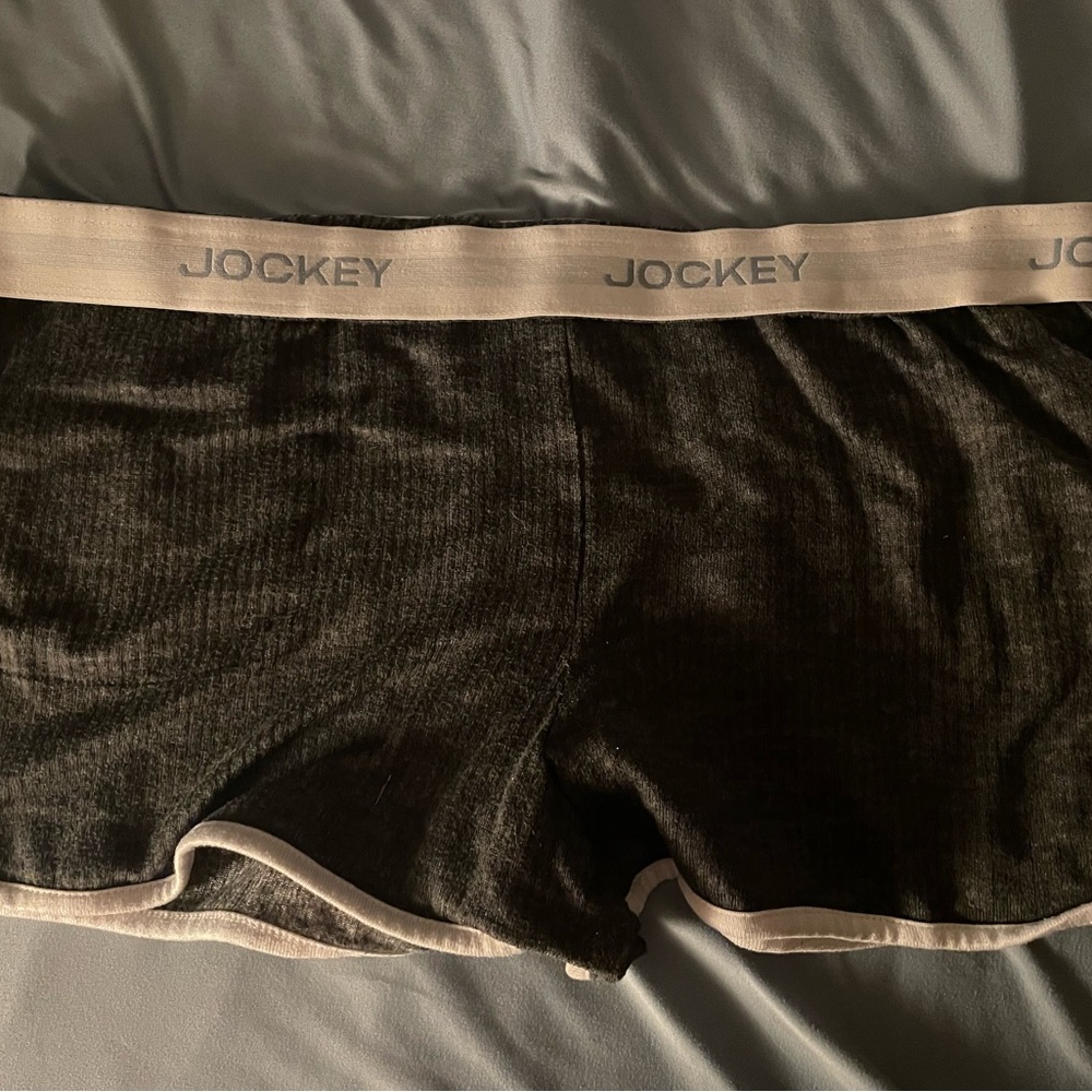 Jockey Women's Charcoal Pajama Shorts (Boxers) - Size XL